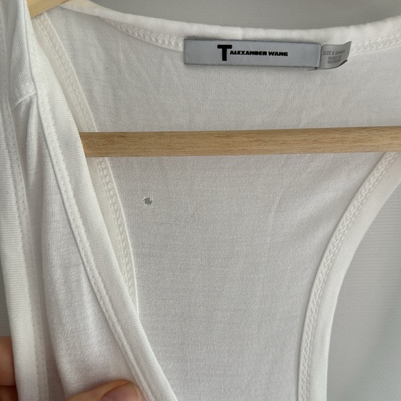 Set of two, T by Alexander wang tank top XS black and white - Picture 4 of 6
